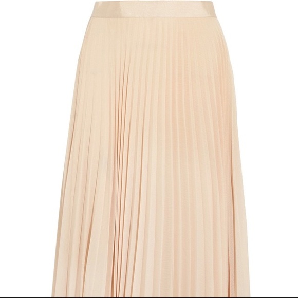 ALICE + OLIVIA Essie Pleated Midi Skirt - Picture 6 of 6